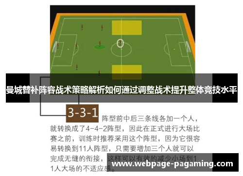 曼城替补阵容战术策略解析如何通过调整战术提升整体竞技水平 曼城替补阵容战术策略解析如何通过调整战术提升整体竞技水平